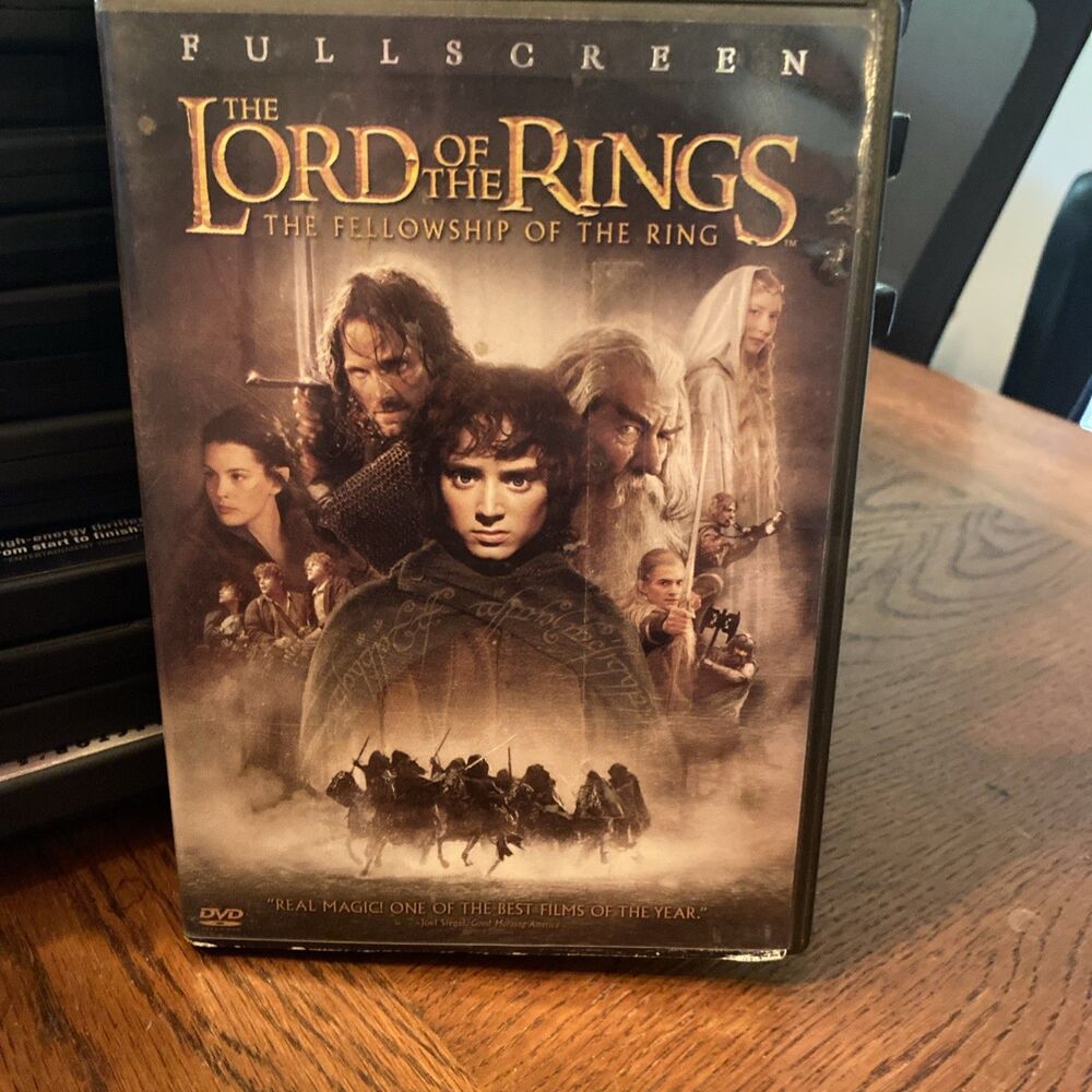 The Lord of the Rings: The Fellowship of the Ring (DVD, 2002, 2-Disc Set) Wood